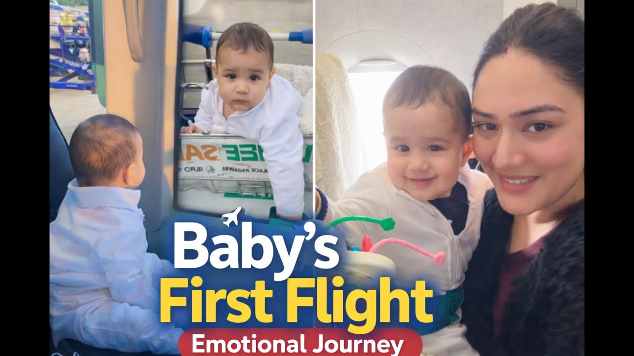 Baby’s First Flight Experience | Tips for Traveling With Infant