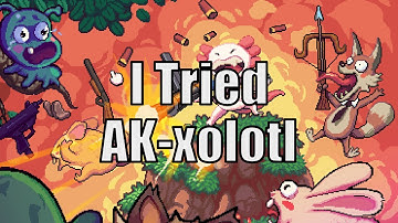 I Tried AK-xolotl - Axolotl Rampage! | Top-Down Roguelite Action | No Commentary