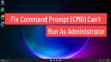 Fix Command Prompt (CMD) Can