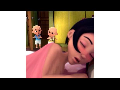 Aku suka sama adegan ini aplg pen minum susu Kak ros (Moment meme Upin Ipin 2022)