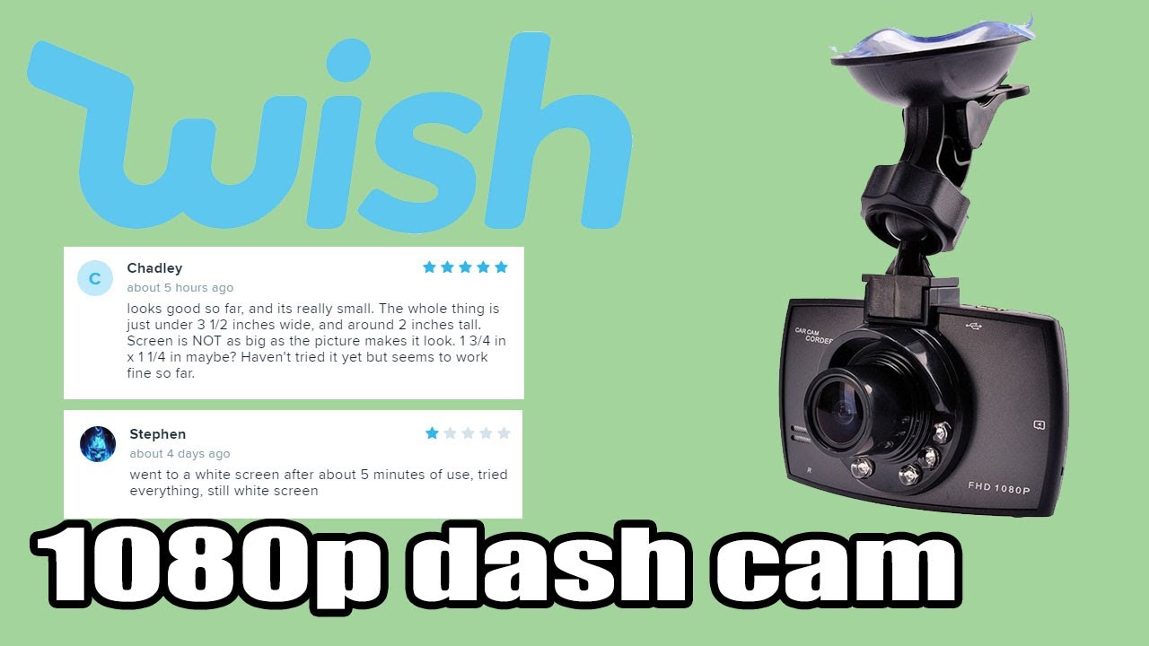 1080p Dash cam from Wish.com - Probably the best £10 dash cam on earth! ( Wish) - See video footage! - YouTube