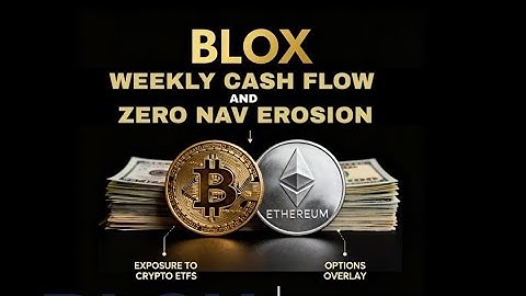 BLOX ETF: Pays You Weekly!! Zero NAV Erosion!! This ETF may be the very best weekly payer today!!
