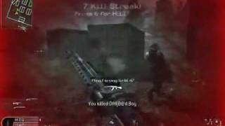 COD4 Shotgun kill feed