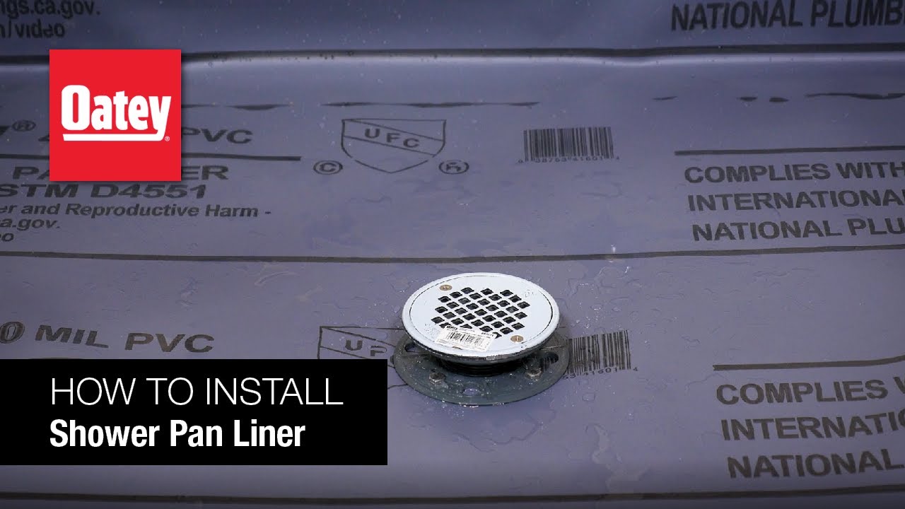 How to Install a Shower Pan Liner How to Install a Shower Pan Liner