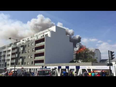 Incendie Route de Lorient 22 avril 2017 (VINSUB FX)