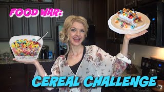 Recipes using CEREAL | Froot Loops | Cinnamon Toast Crunch | Rice Krispies | Food War Collab