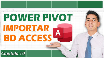 Como importar Base de Datos Access con Power Pivot a Excel | 10
