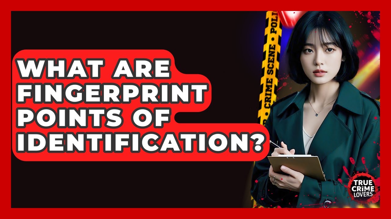 What Are Fingerprint Points Of Identification? - True Crime Lovers