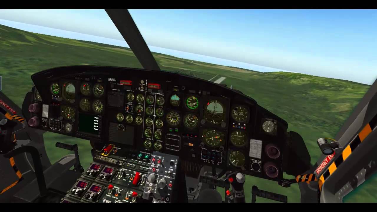 Процедура подхода и посадки на Bell 412 v1.7(Ремейк). Approach and Landing procedure Bell 412 v1.7