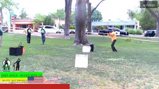 Axel Avila ITCC 2023 Throwline Event - International Tree Climbing Championship 2023