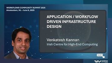 WCS 2025 – Application / Workflow Driven Infrastructure Design