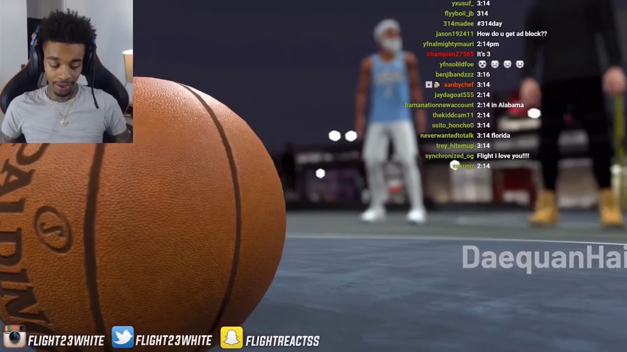 FlightReacts Trying To Prove He Is A W On 2k - YouTube