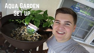 DIY Patio Pond *Set-Up* (Aquascape Aqua Garden)