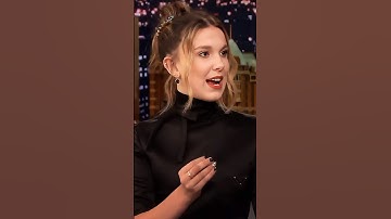 Millie imitates Jon Snow