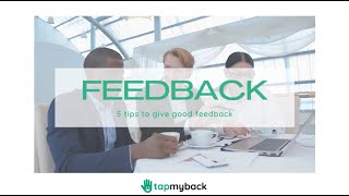 How to give your teammates feedback