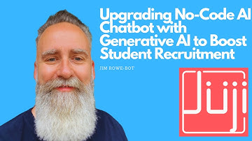 Upgrading No Code Chatbot with Generative AI to Boost Student recruitment