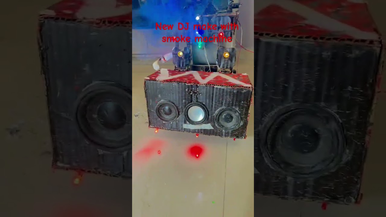 New DJ make with smoke machine