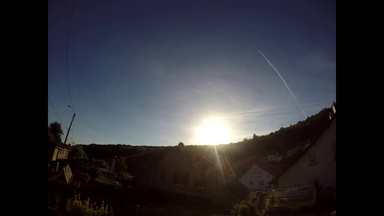 decouverte ピアス GoPro hero 4 : BONUS time lapse coucher de soleil + avion