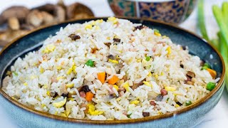 China's Most Famous Fried Rice Recipe  Yangzhou Chaofan (扬州炒饭)