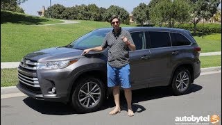 2018 Toyota Highlander XLE AWD Test Drive Video Review