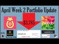 April Week 2 Portfolio Update | -$3,785