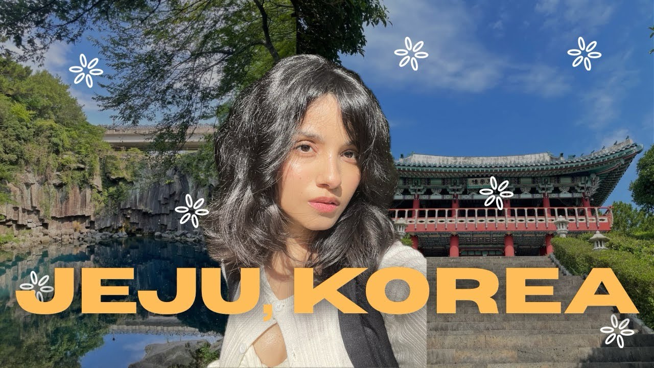 Finally Relaxing in Jeju! Waterfall Hikes, Cliffs, & Temples 🇰🇷🏝️ Jeju vlog Day 2