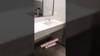 Pin protected restrooms in #Chicago #usa #lifetech