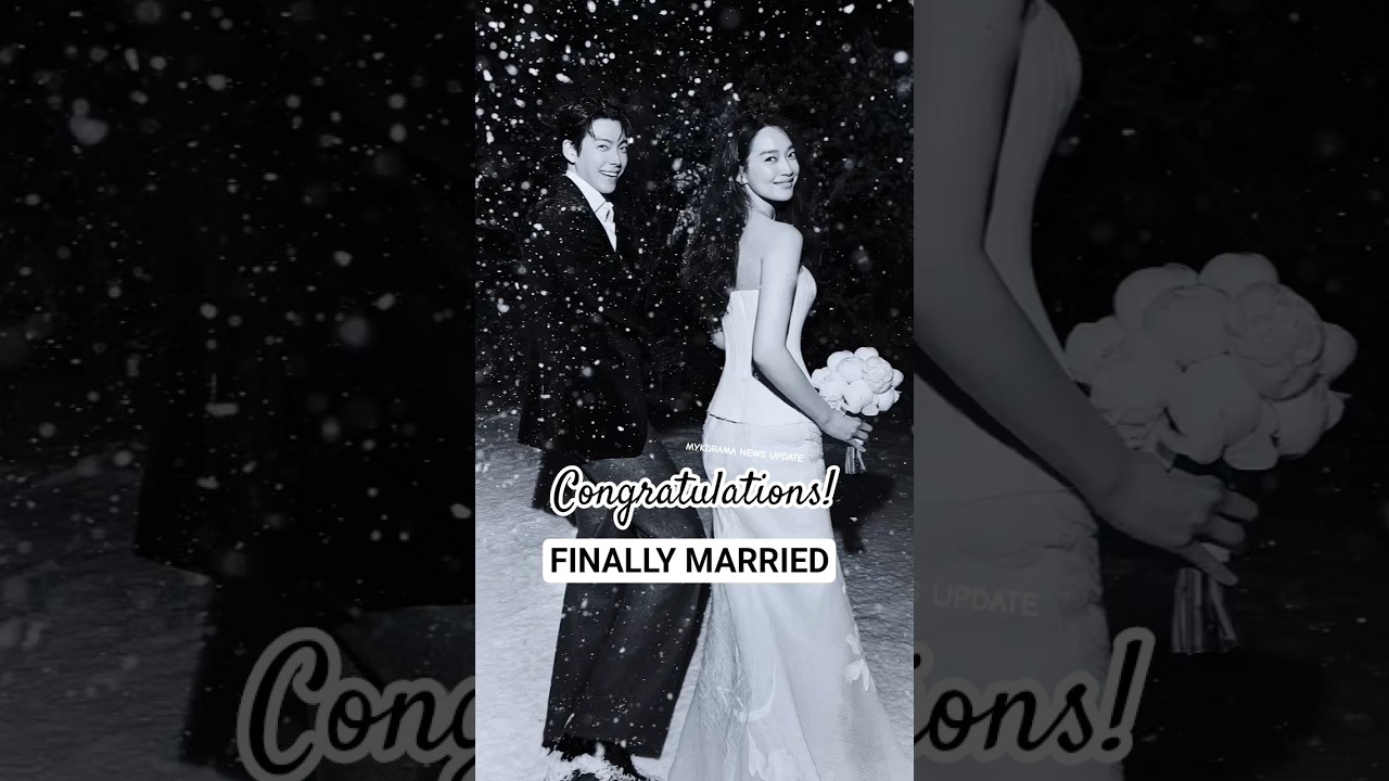 Finally Married SHIN MIN AH & KIM WOO BIN! 