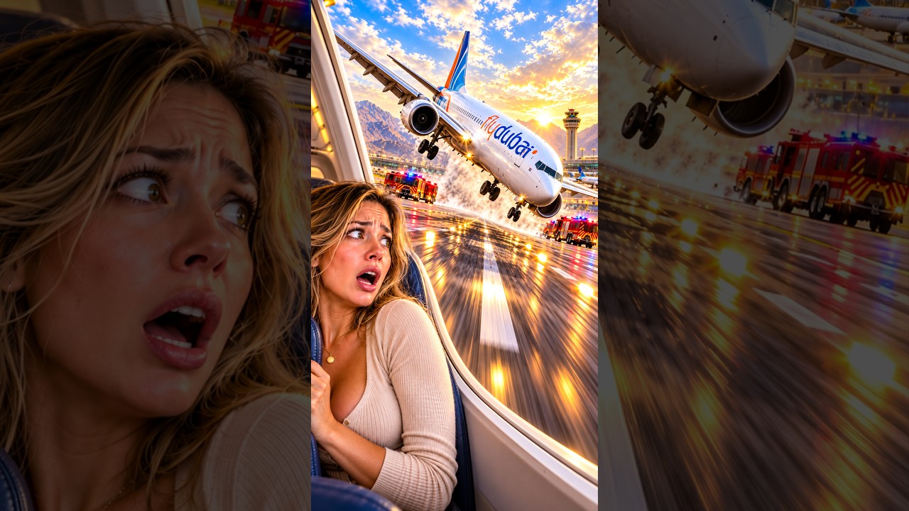 ❗️Что случилось с рейсом Flydubai - самый невероятный авиа случай