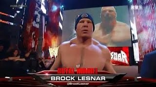 Brock Lesnar lays waste to Big Show: Raw, Oct. 5, 2015