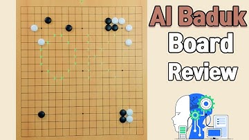 [AI Baduk Board Review] Playing with ai, studying opening,joseki all possible