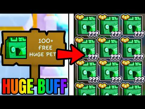 The *TAP HEROES* Update Got a HUGE BUFF... Gargantuan Pets Are SO EASY NOW! (Pet Simulator 99)