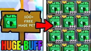 The *TAP HEROES* Update Got a HUGE BUFF... Gargantuan Pets Are SO EASY NOW! (Pet Simulator 99)