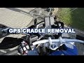BMW R1200GS Adventure GPS Cradle Removal
