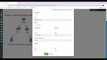 CyneWorX: Easiest way to copy running Config from one CISCO switch to another switch