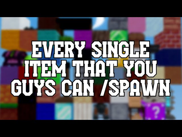 How to Spawn ALL ITEMS in Roblox BedWars 