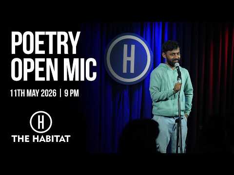 Poetry Open Mic — 11 May