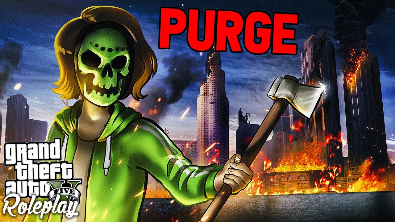SURVIVING THE PURGE IN GTA RP