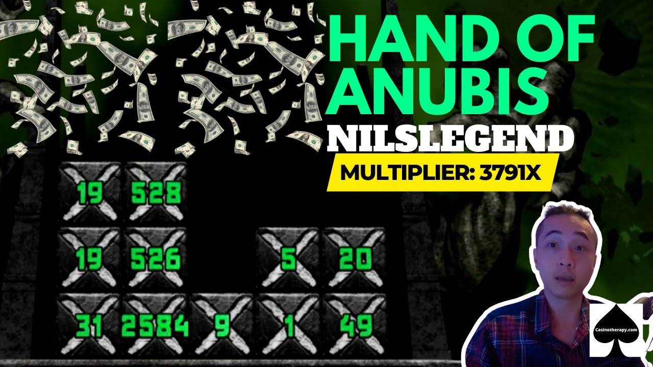 HAND OF ANUBIS INSANE WIN | 3791x