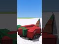 Extreme Dangerous Train On Bumpy Railroad Forked Railroad 💥🤯🔥 BeamNG.Drive – Train simulator #shorts