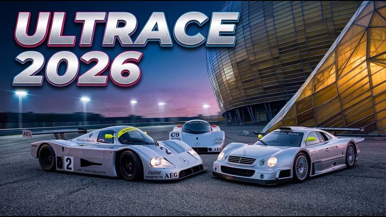 4K ULTRACE 2026 GDANSK POLAND | POV Walk In the Best Hypercars, Ferrari, CLK GTR & C11, 911 ...