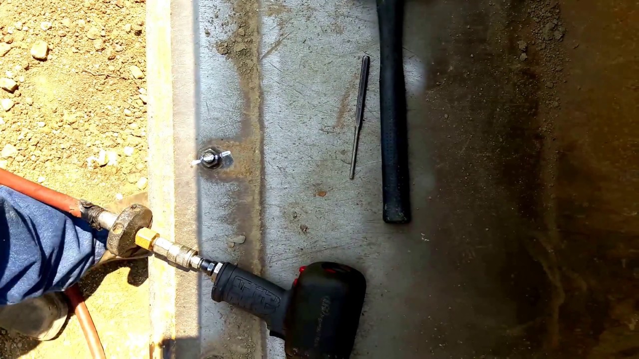 snapping 5/8 bolts with my Ingersoll Rand 2145QiMax easily YouTube