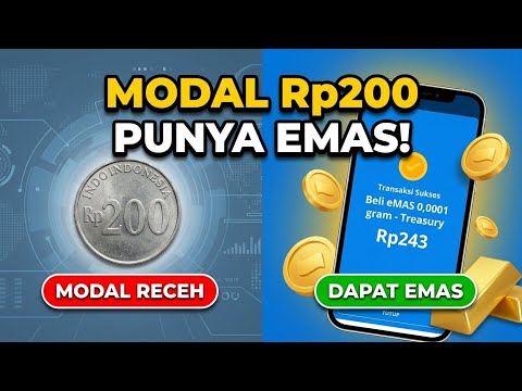 Mulai Rp200 Perak Bisa Punya Emas! Tutorial Investasi/Beli Emas diDANA