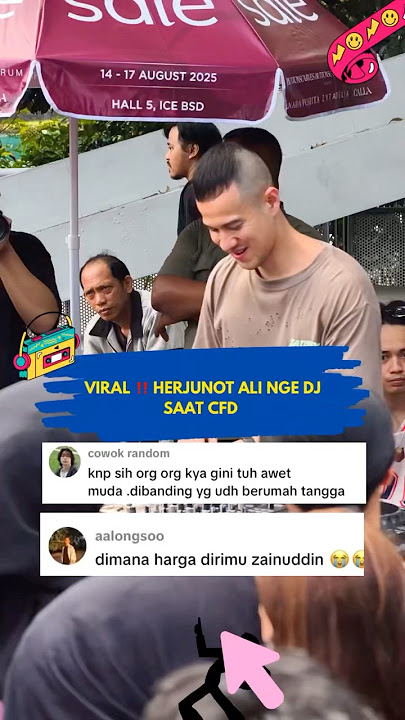 VIRAL ‼️ HERJUNOT ALI NGE DJ SAAT CFD 🕺🏼 #shorts #viral #viralmusic