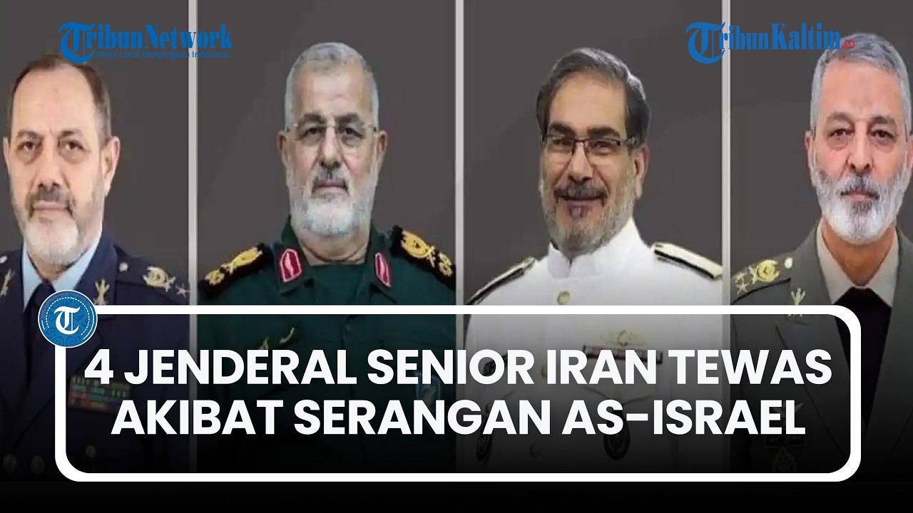 4 Jenderal Senior Iran Tewas Akibat Serangan AS-Israel, Pakpour Diganti Jenderal Vahidi