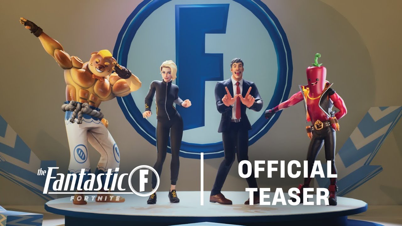 The Fantastic Four | Official Teaser Trailer - but in Fortnite!