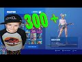 My 6 Year Old Kid Counted ALL His Fortnite Skins!! (including The NEW Season Tier 100 Fortnite Skin)
