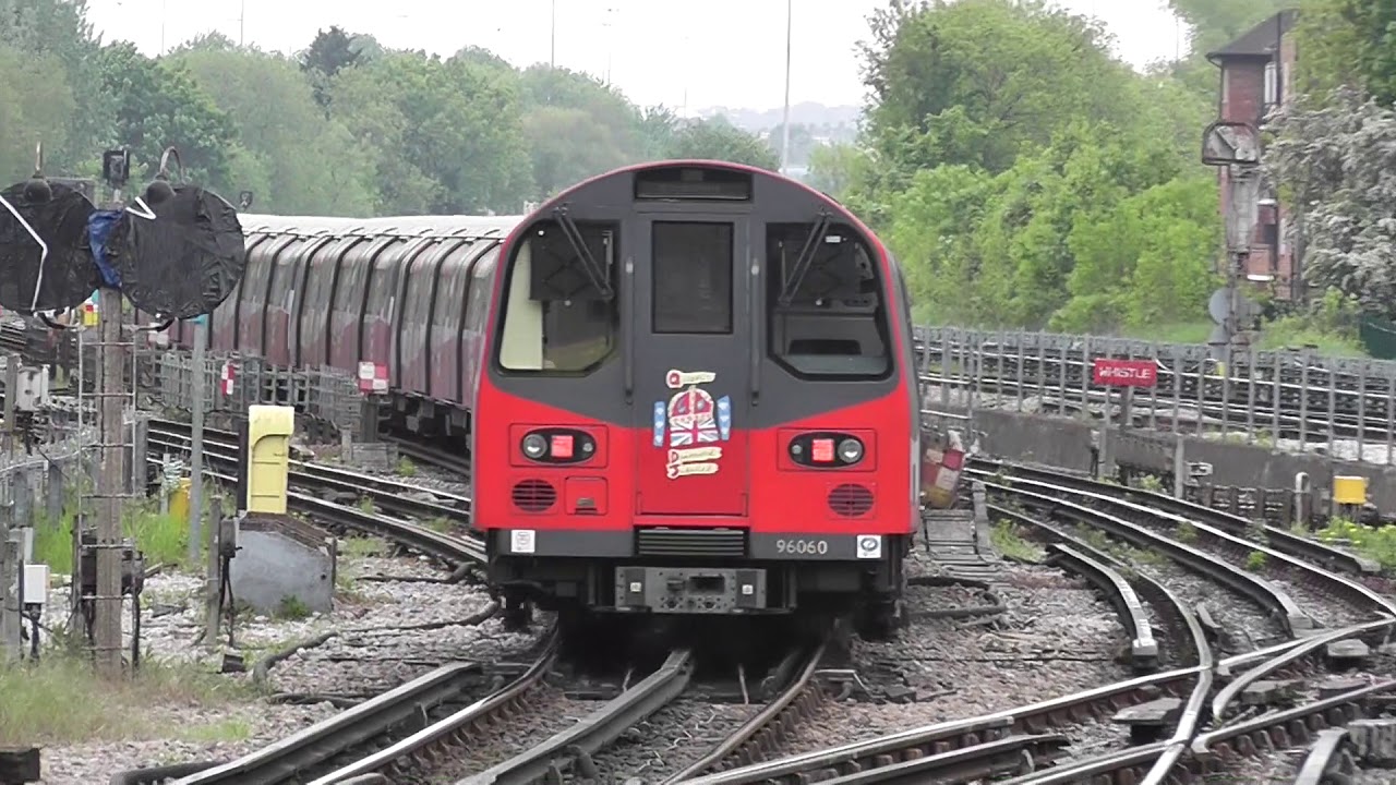 (HD) London Underground A, S & 96 Stock Observations at Wembley Park & Harrow - 21/5/12