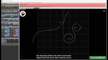 MATRIX WITH TOUCHE / CURVE / BLEND