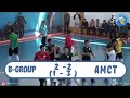 Видео обзор матча: B Group - АМСТ. Переходной матч. 01.04.18г.